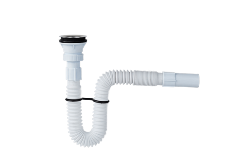 JAPAR BEYAZ 1 1/4'' KÖRÜKLÜ LAVABO VE EVİYE SİFONU
